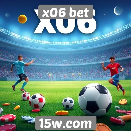 Variedade de jogos disponíveis em x06 bet